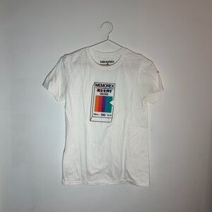 Memorex White Graphic T-Shirt